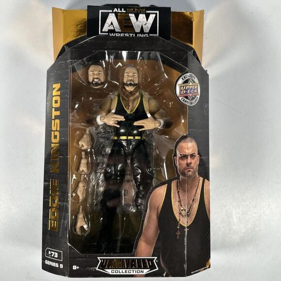 Eddie Kingston – AEW Unrivaled 9 – Action Figure Da Wrestling – Giocattolo Da Collezione - 2